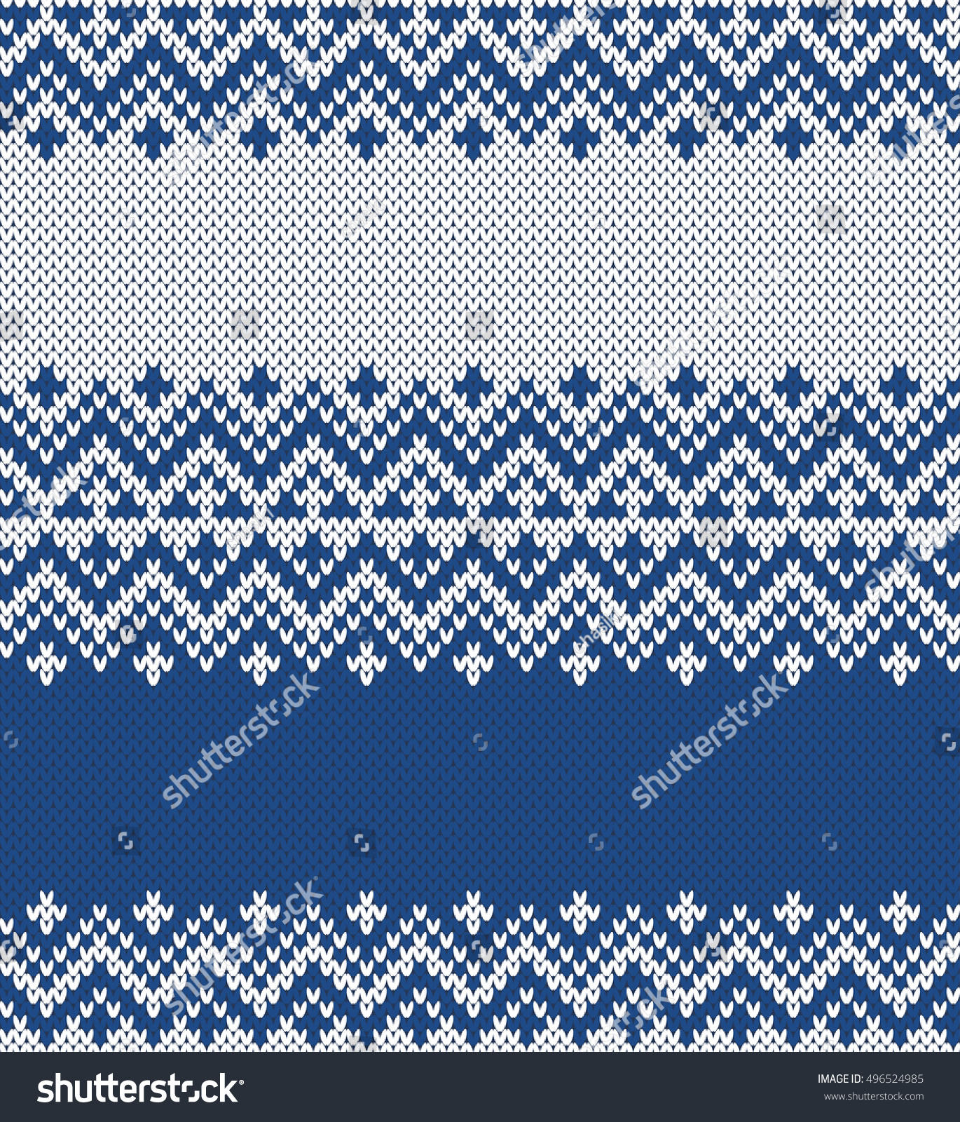 Seamless Knitting Patterndesign Background Place Text Stock Vector