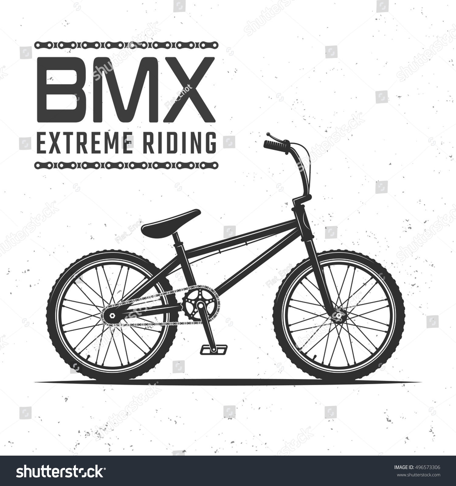 Чертеж мини BMX