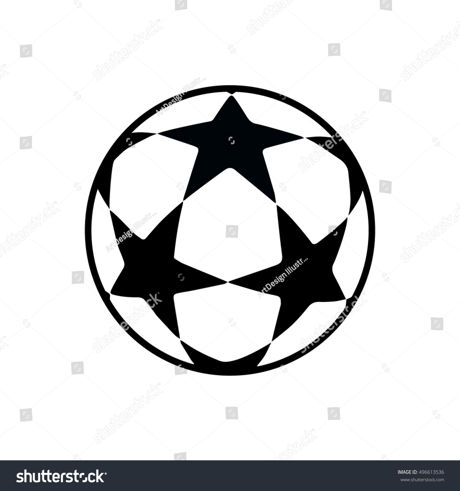 Нарисованный футбольный мяч CJ pdtplfvb