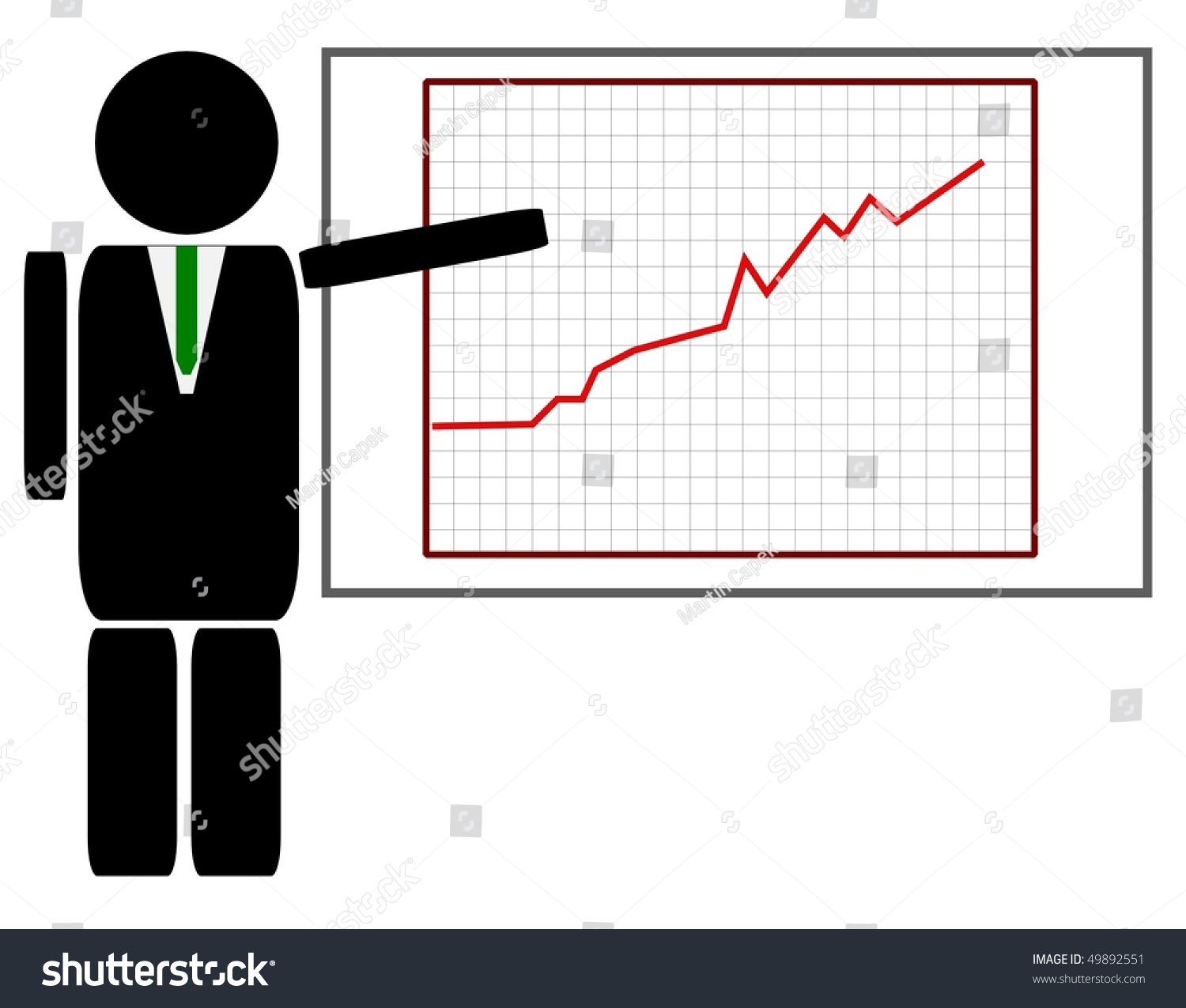 Increase Diagram Stock Vector (Royalty Free) 49892551 | Shutterstock