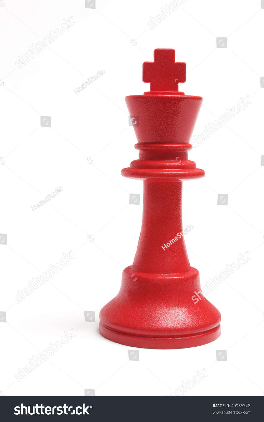 King Chess On White Background Stock Photo 49956328 | Shutterstock