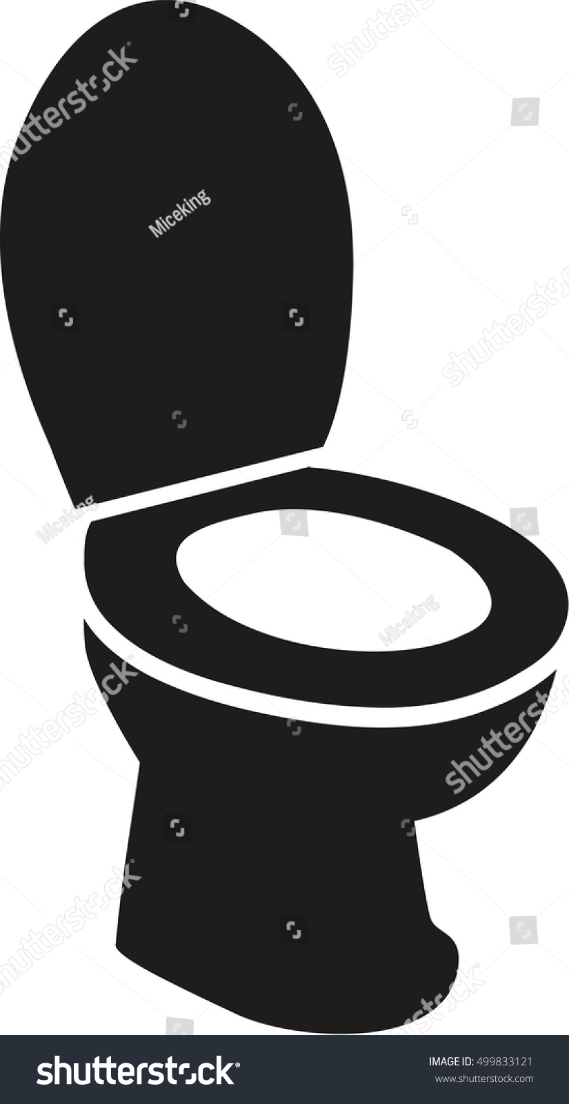 Toilet Stock Vector (Royalty Free) 499833121 | Shutterstock