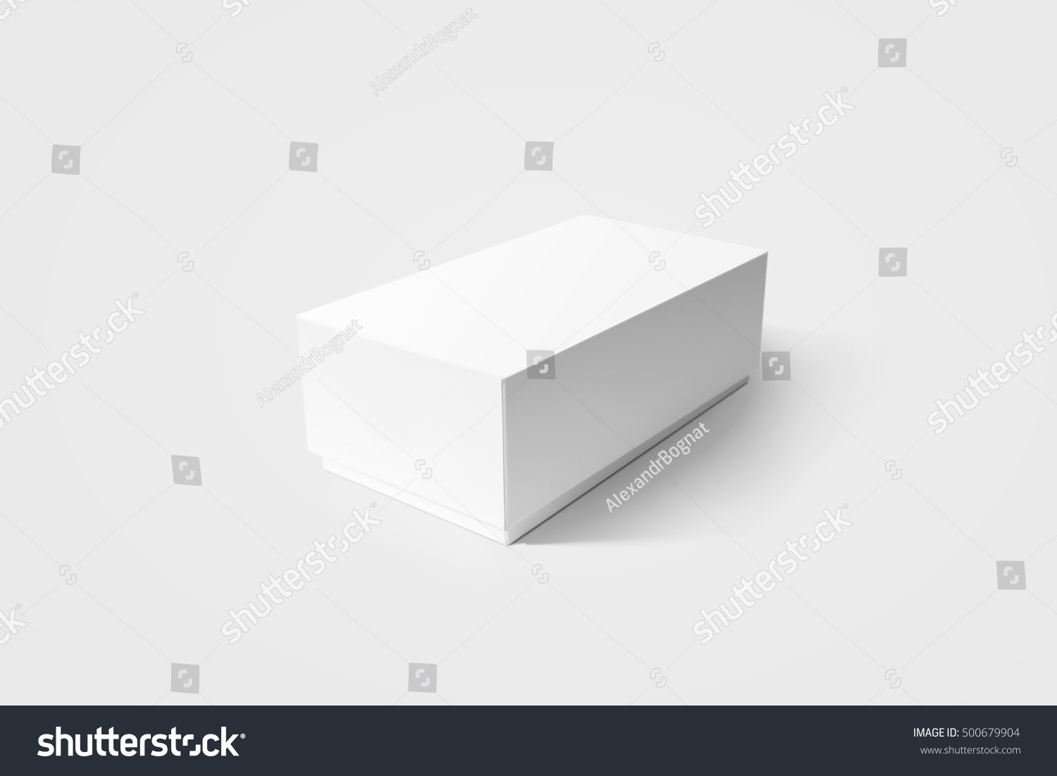 Plain White Carton Product Box Mockup Stock Photo 500679904 | Shutterstock