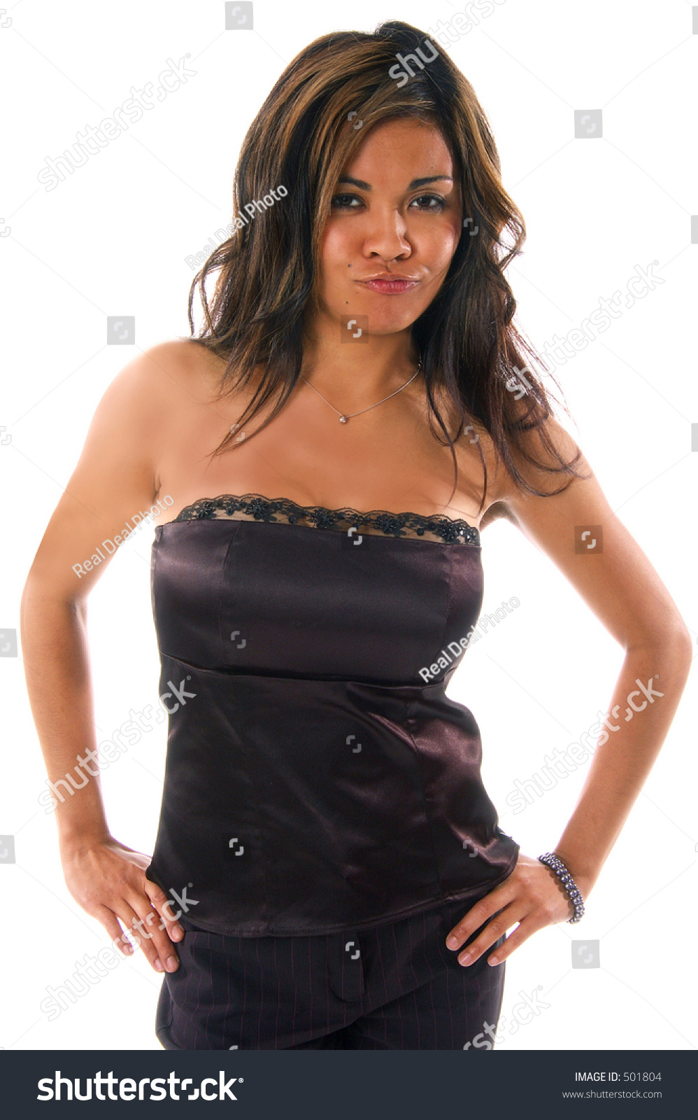 Sexy Filipino Woman Evening Attire Isolated库存照片501804 Shutterstock 5518