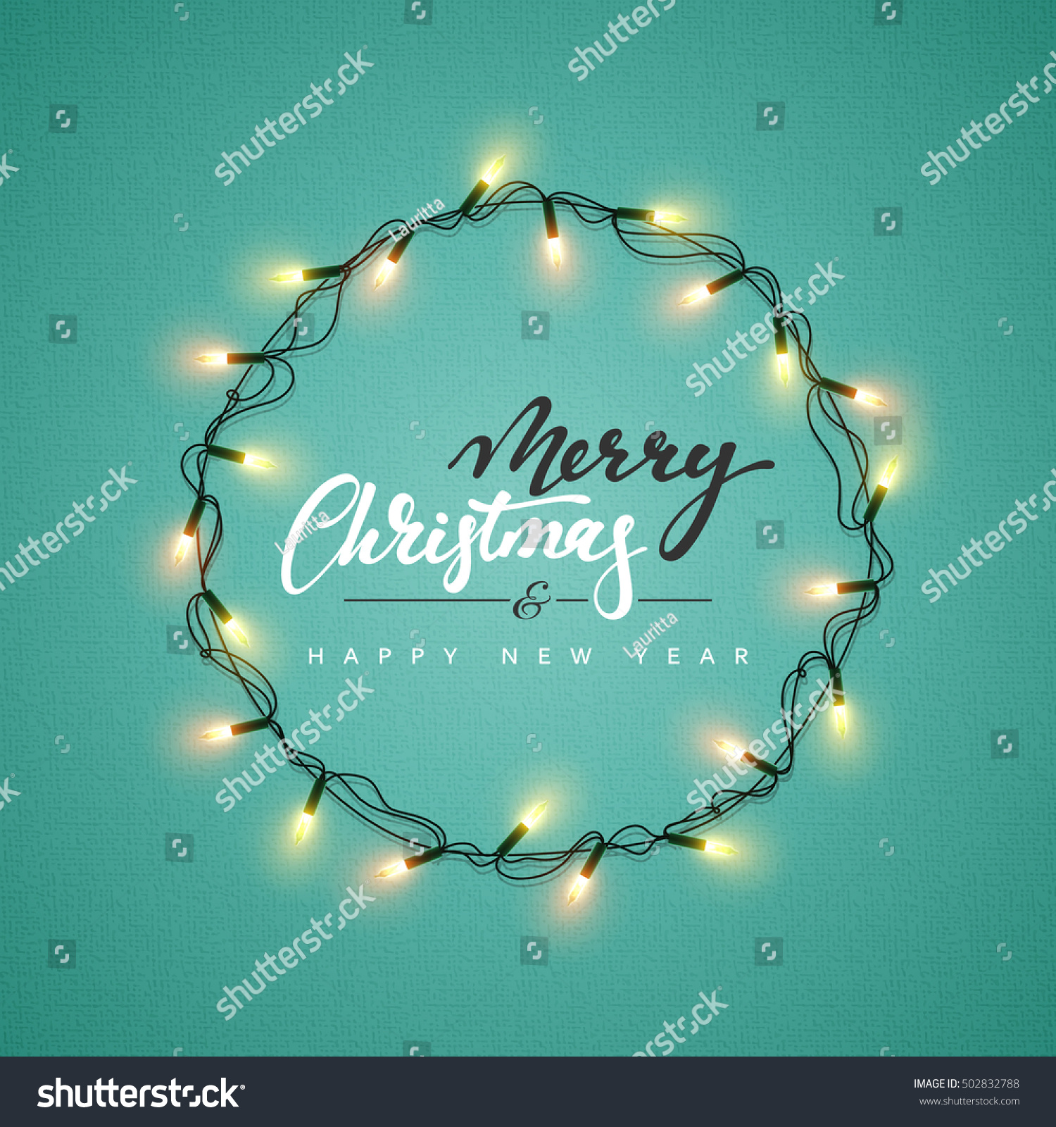 114,251 Christmas lights letter Images, Stock Photos & Vectors ...