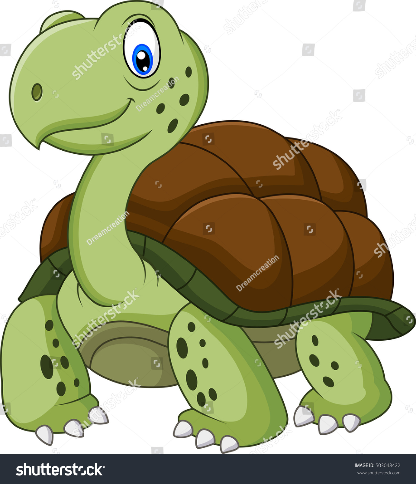 Funny Turtle Cartoon Stock Vector (Royalty Free) 503048422 | Shutterstock