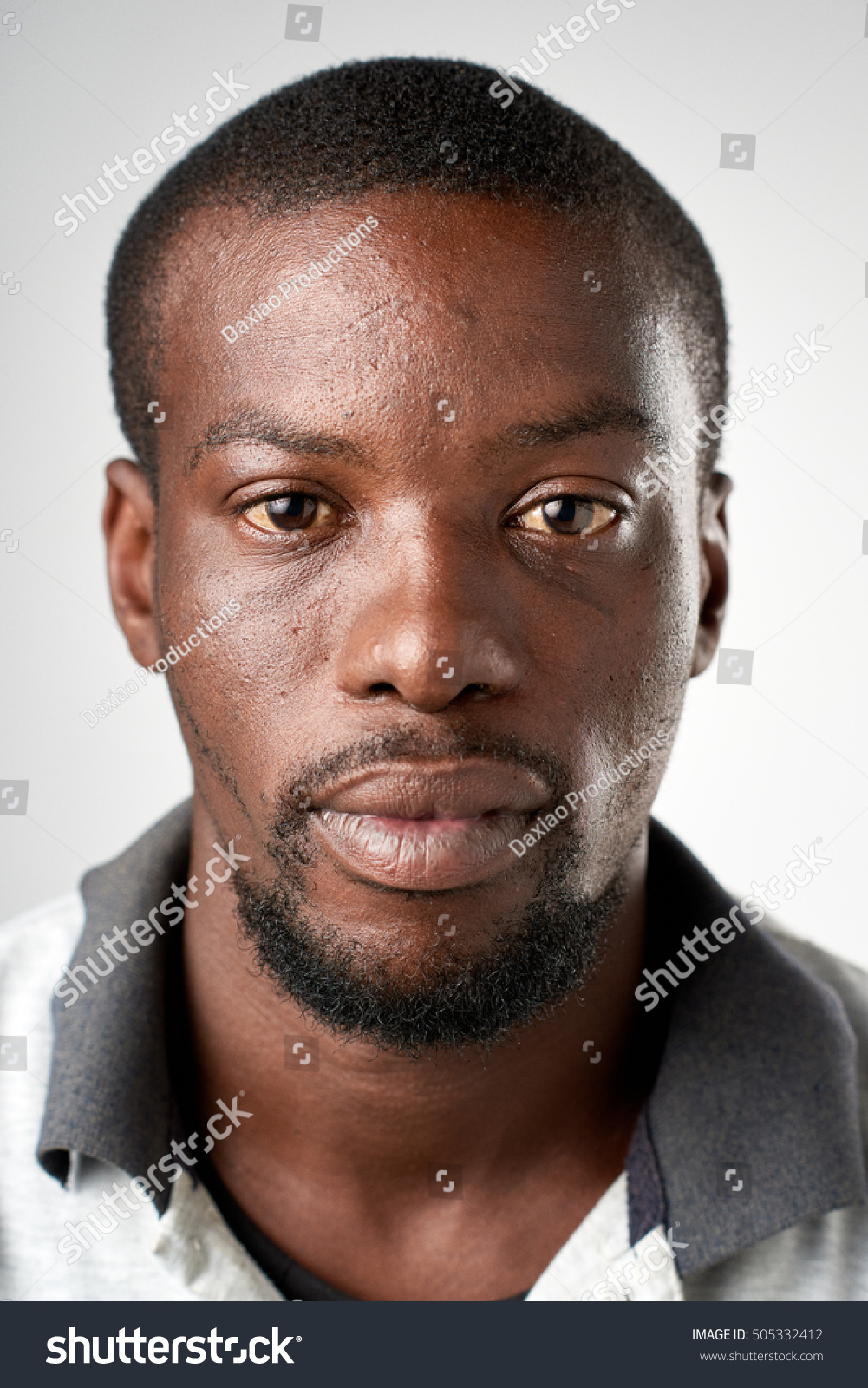 Portrait Real Black African Man No Stock Photo 505332412 | Shutterstock