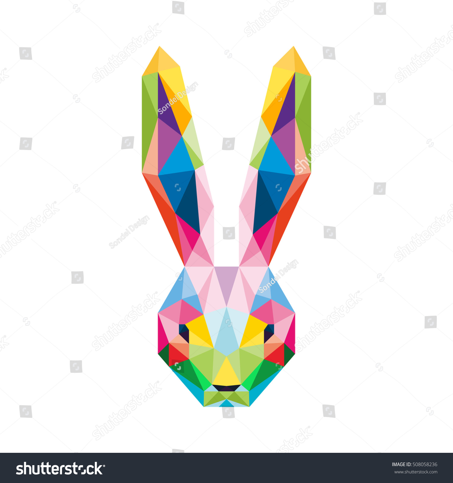 Полигональный кролик