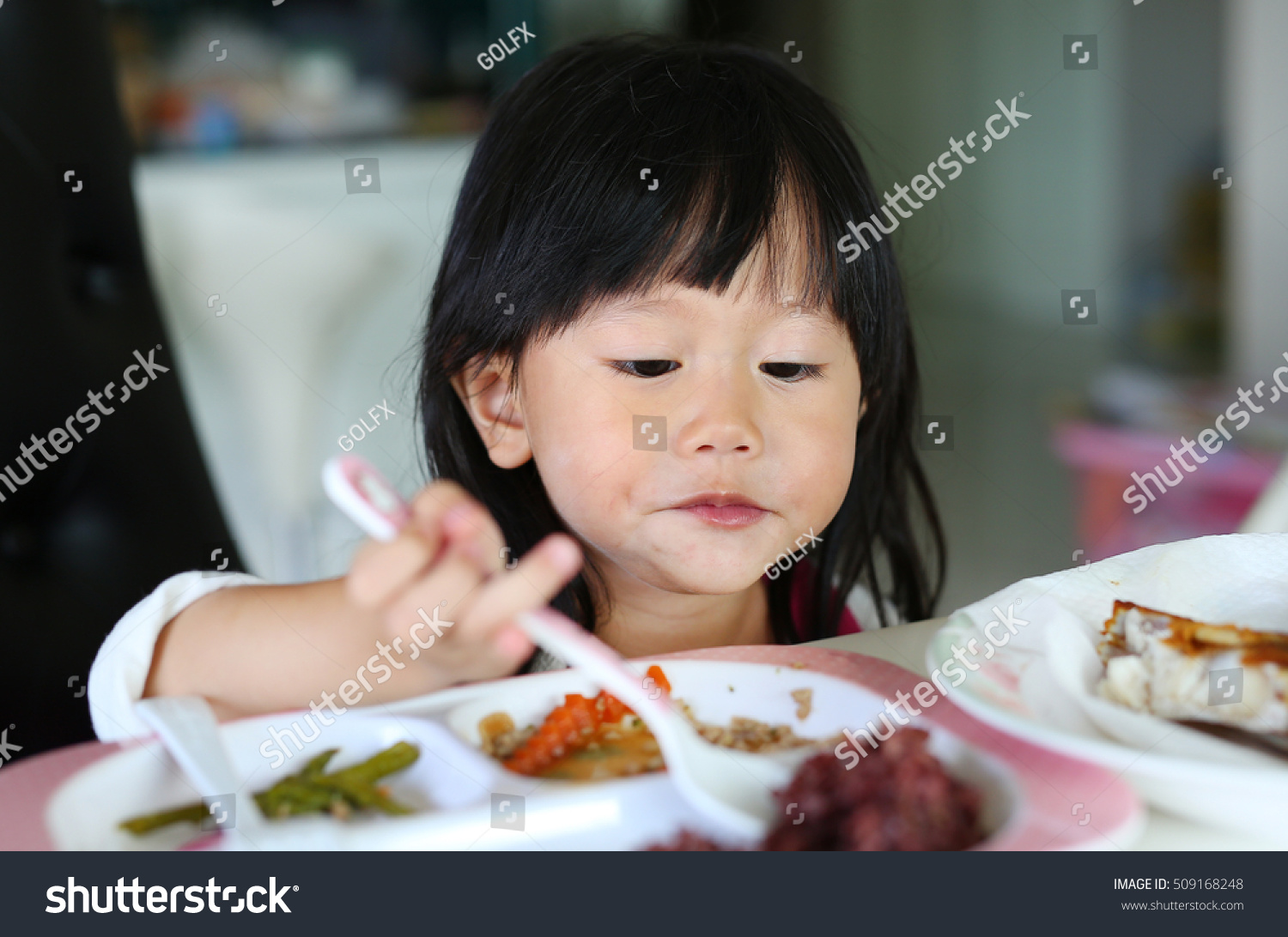 Cute Asian Kid Girl Age About Stock Photo 509168248 | Shutterstock