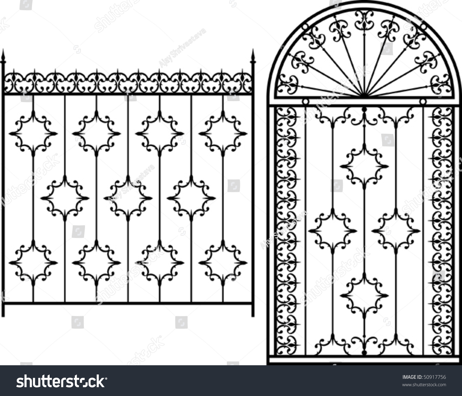 Богатырские ворота рисунок