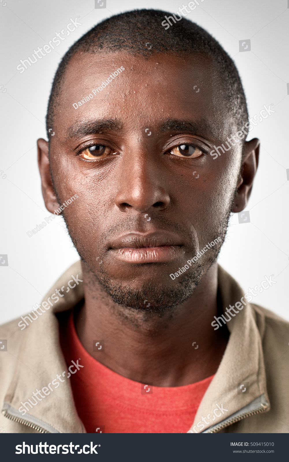 Portrait Real Black African Man No Stock Photo 509415010 | Shutterstock