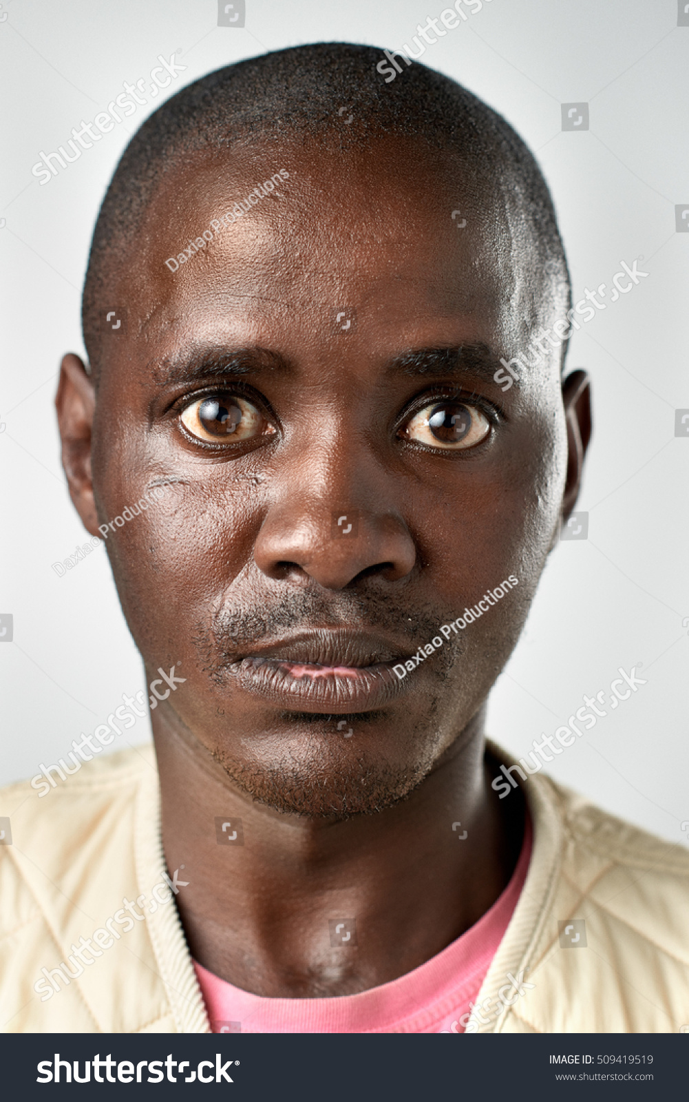 Portrait Real Black African Man No Stock Photo 509419519 | Shutterstock