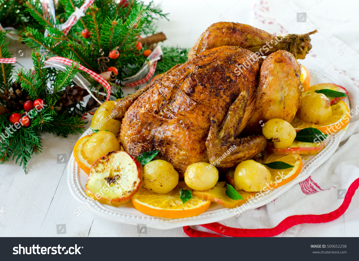 курица на праздничный стол фото