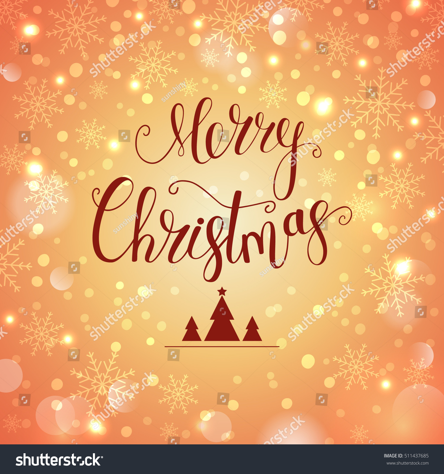 Greeting Card Merry Christmas Holiday Background Stock Illustration 511437685 Shutterstock 2624