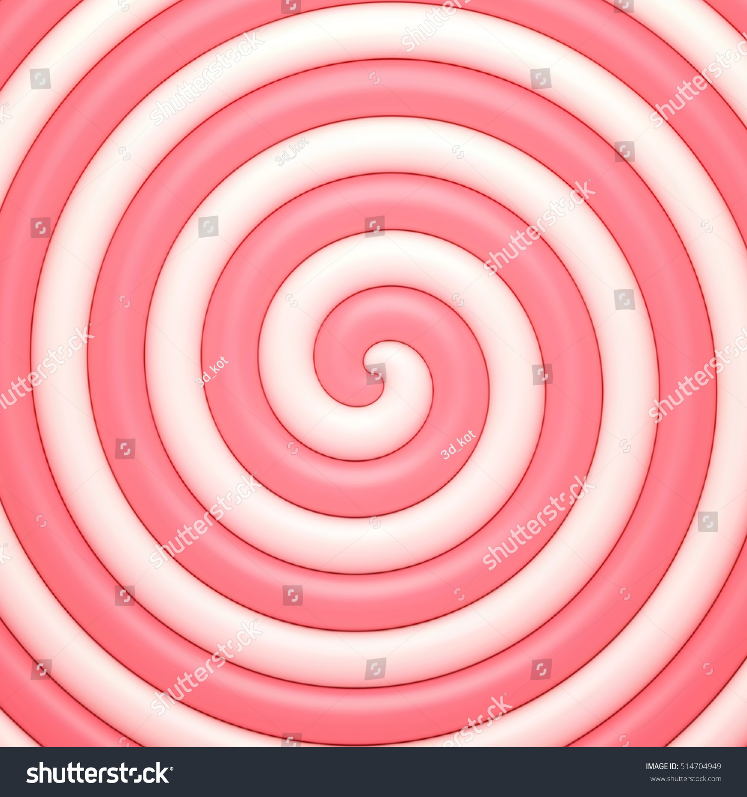 Candy Sweet Spiral Abstract Background Stock Vector (Royalty Free ...