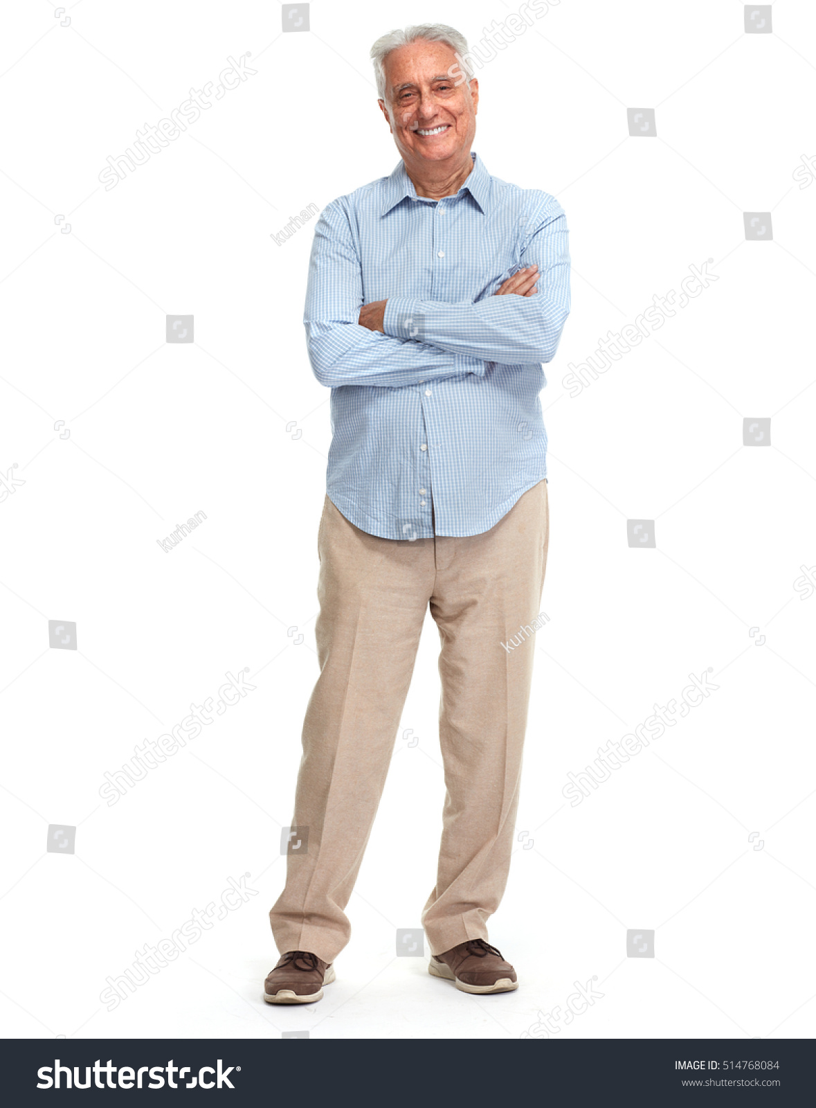 Smiling Senior Man Stock Photo Shutterstock