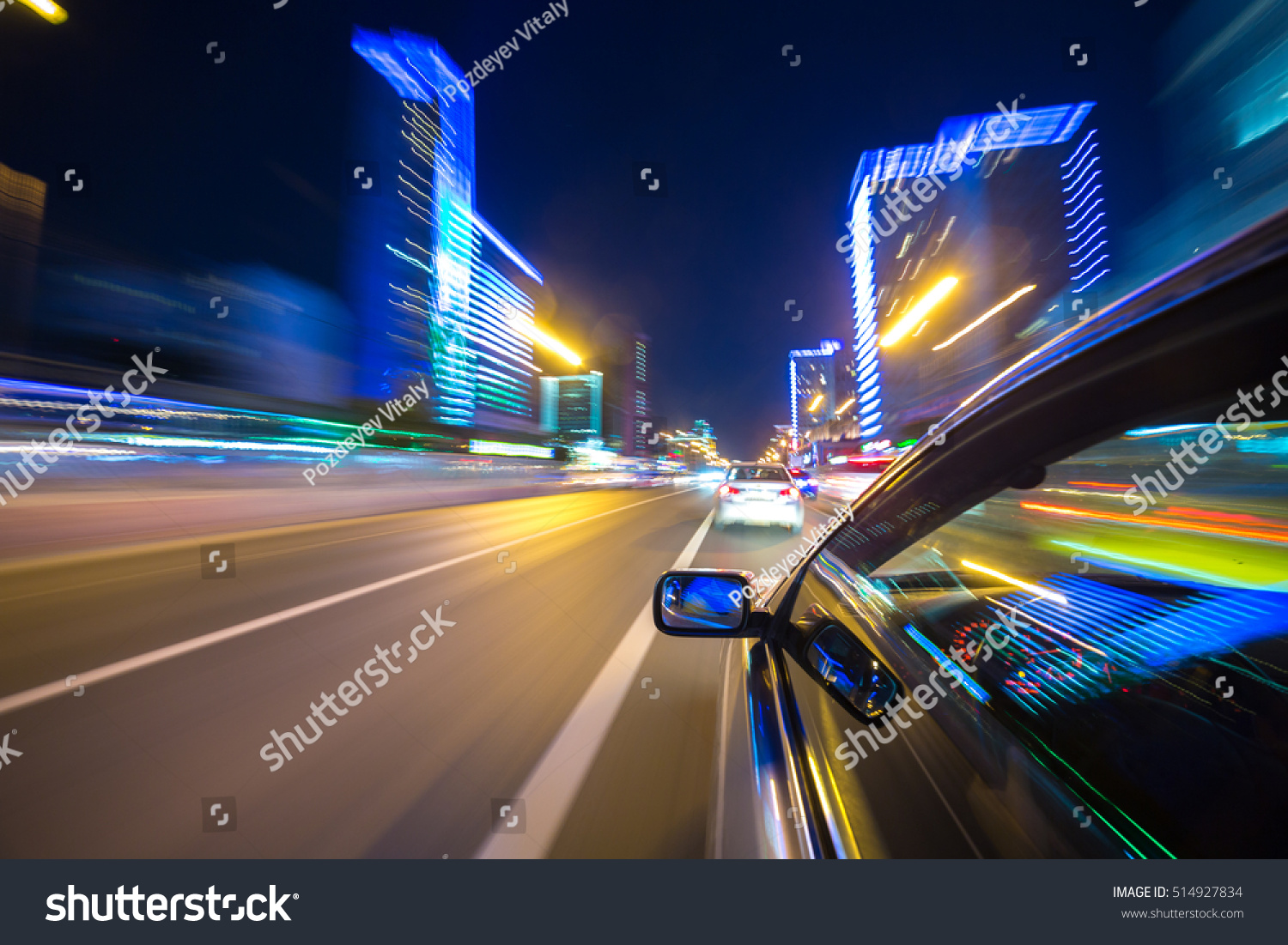 car-moves-great-speed-night-stock-photo-514927834-shutterstock