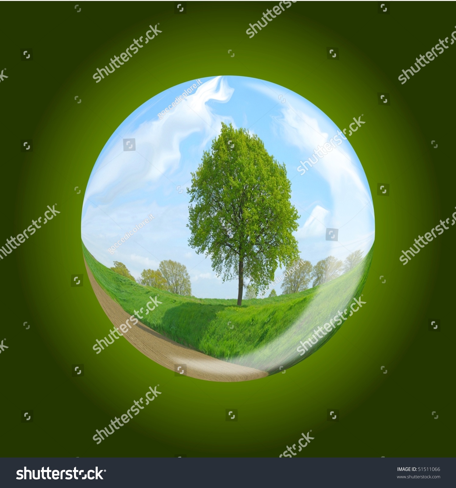 Nature Bubble Stock Illustration 51511066 | Shutterstock