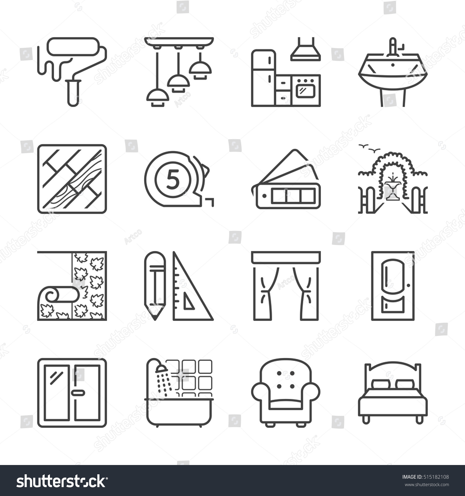 714,687 Design interior icon Images, Stock Photos & Vectors | Shutterstock