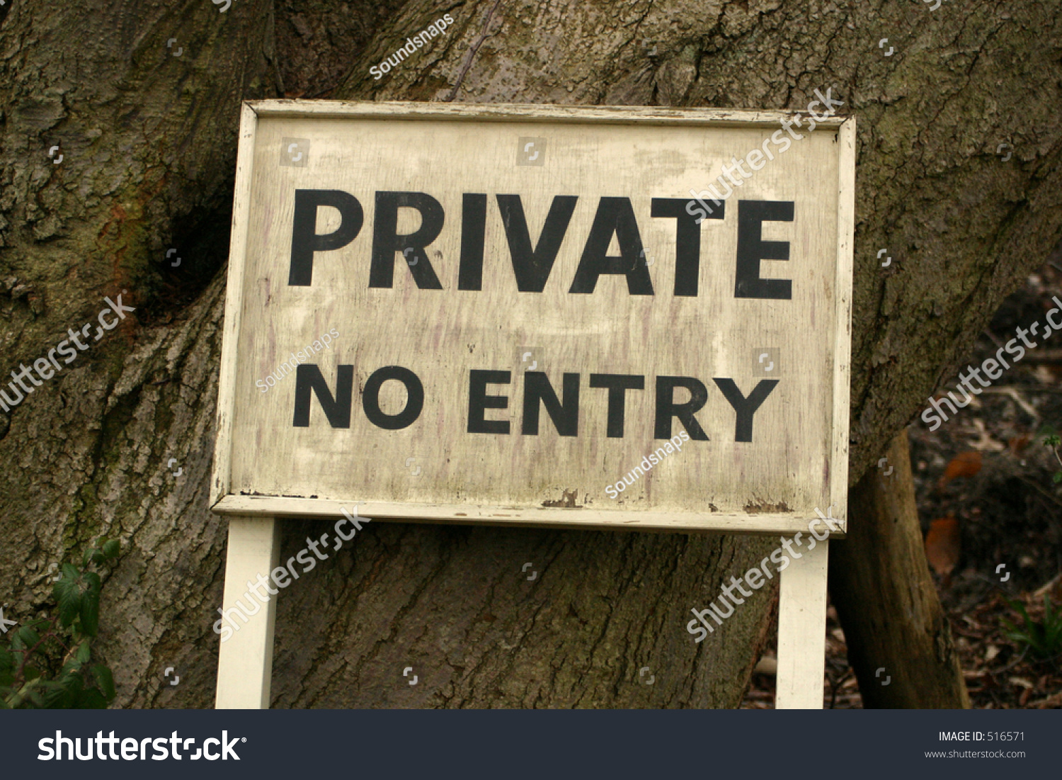 Private No Entry Sign Stock Photo 516571 | Shutterstock