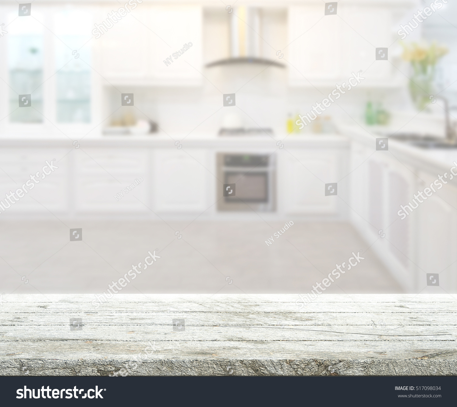 Table Top Blur Kitchen Room Background Stock Photo 517098034 | Shutterstock