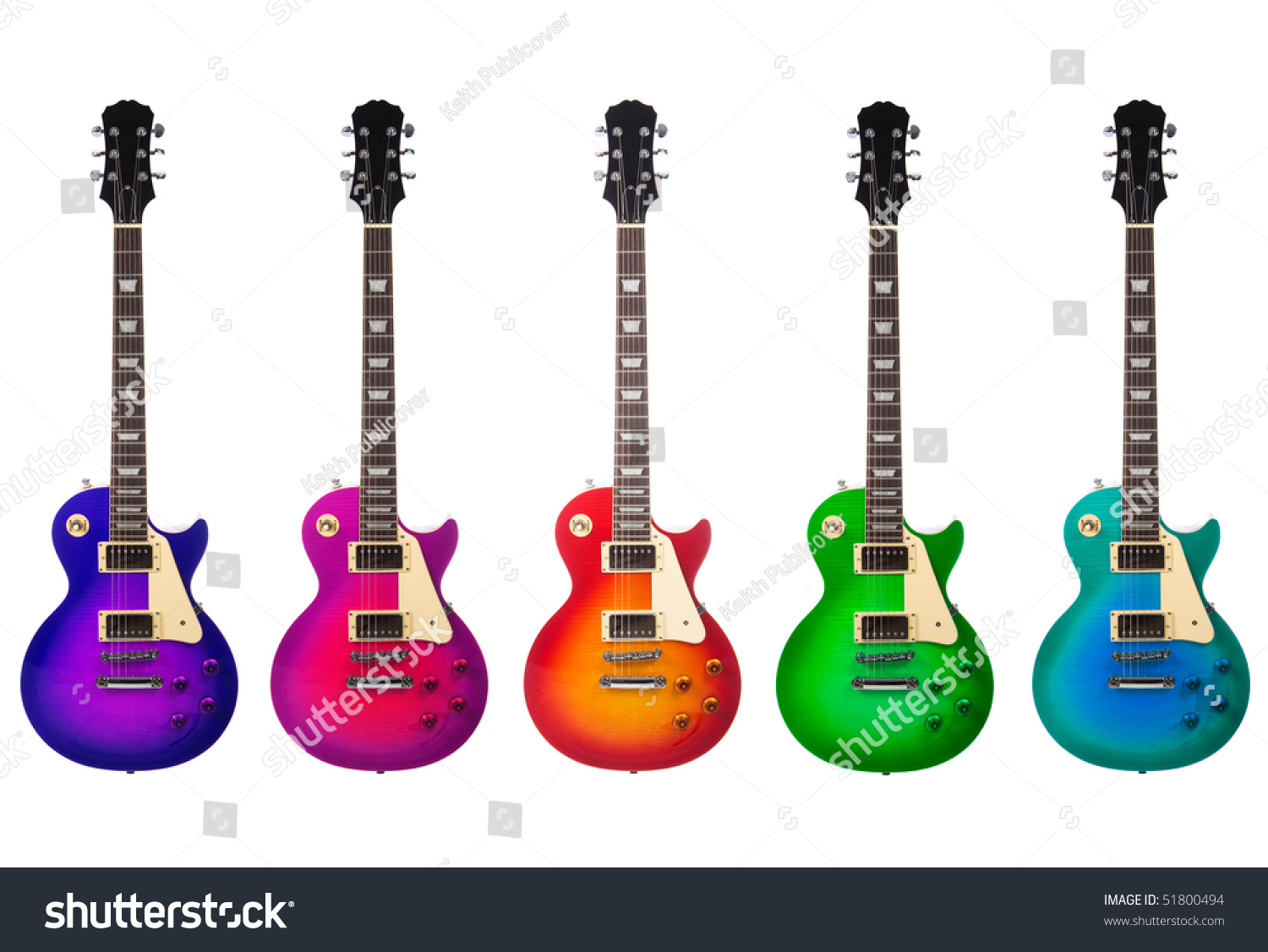 beautiful electric guitars