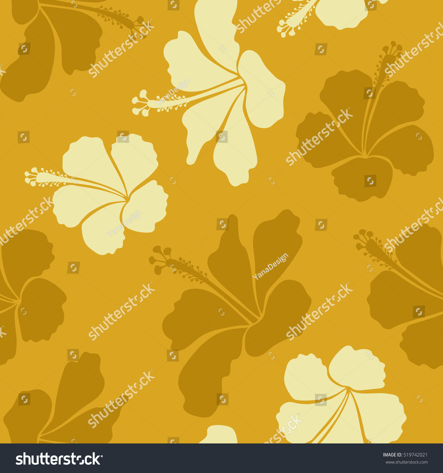 Tribal Art Boho Print Vintage Yellow Stock Vector (royalty Free 