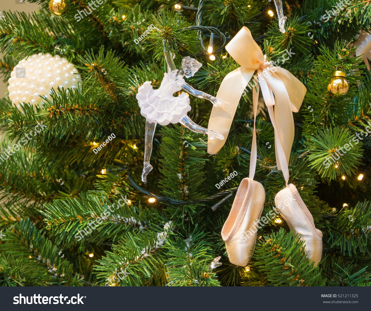 ballet slipper christmas tree