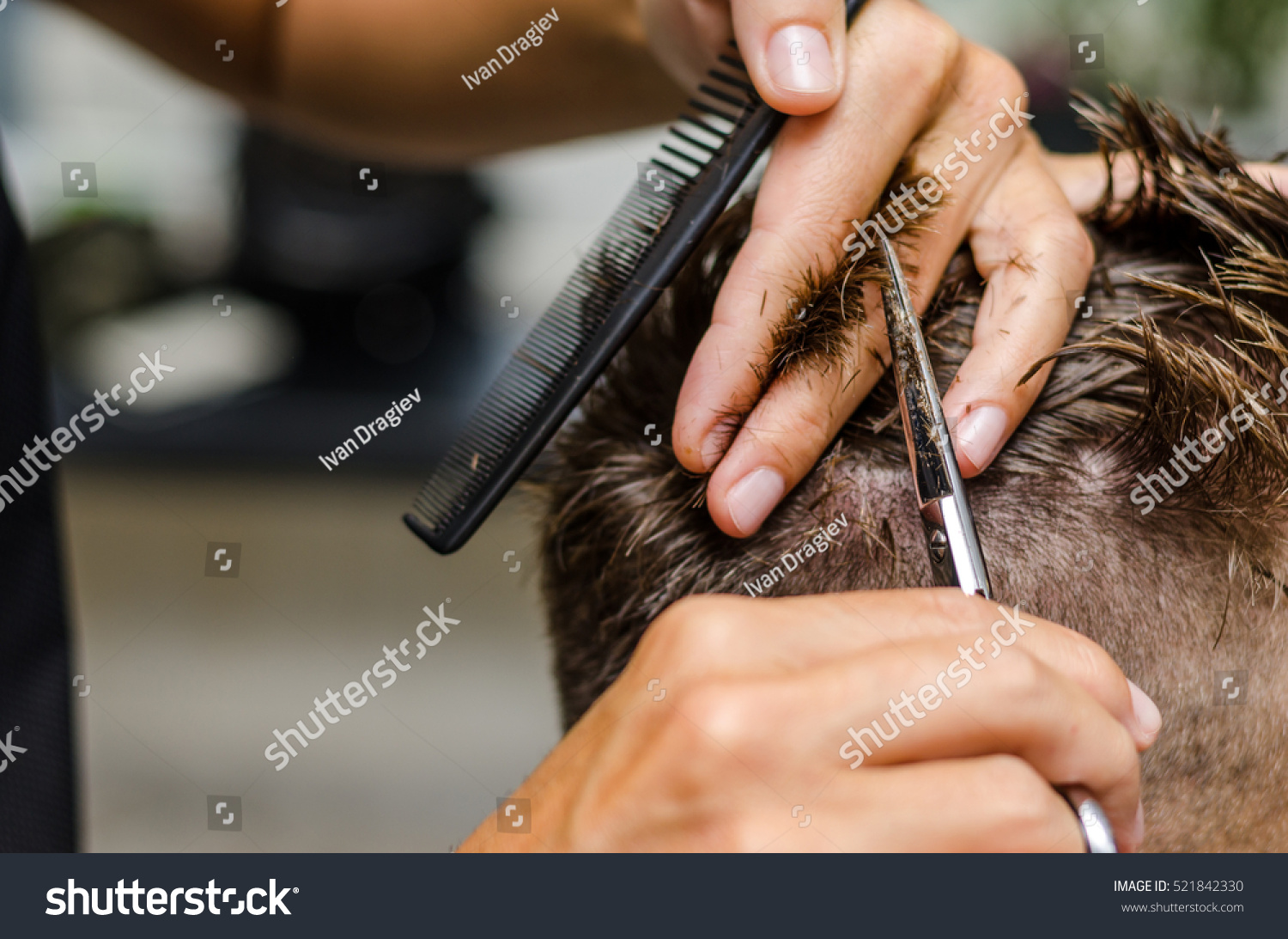 Mens Hair Cutting Scissors Beauty Salon Stock Photo 521842330   Stock Photo Men S Hair Cutting Scissors In A Beauty Salon 521842330 