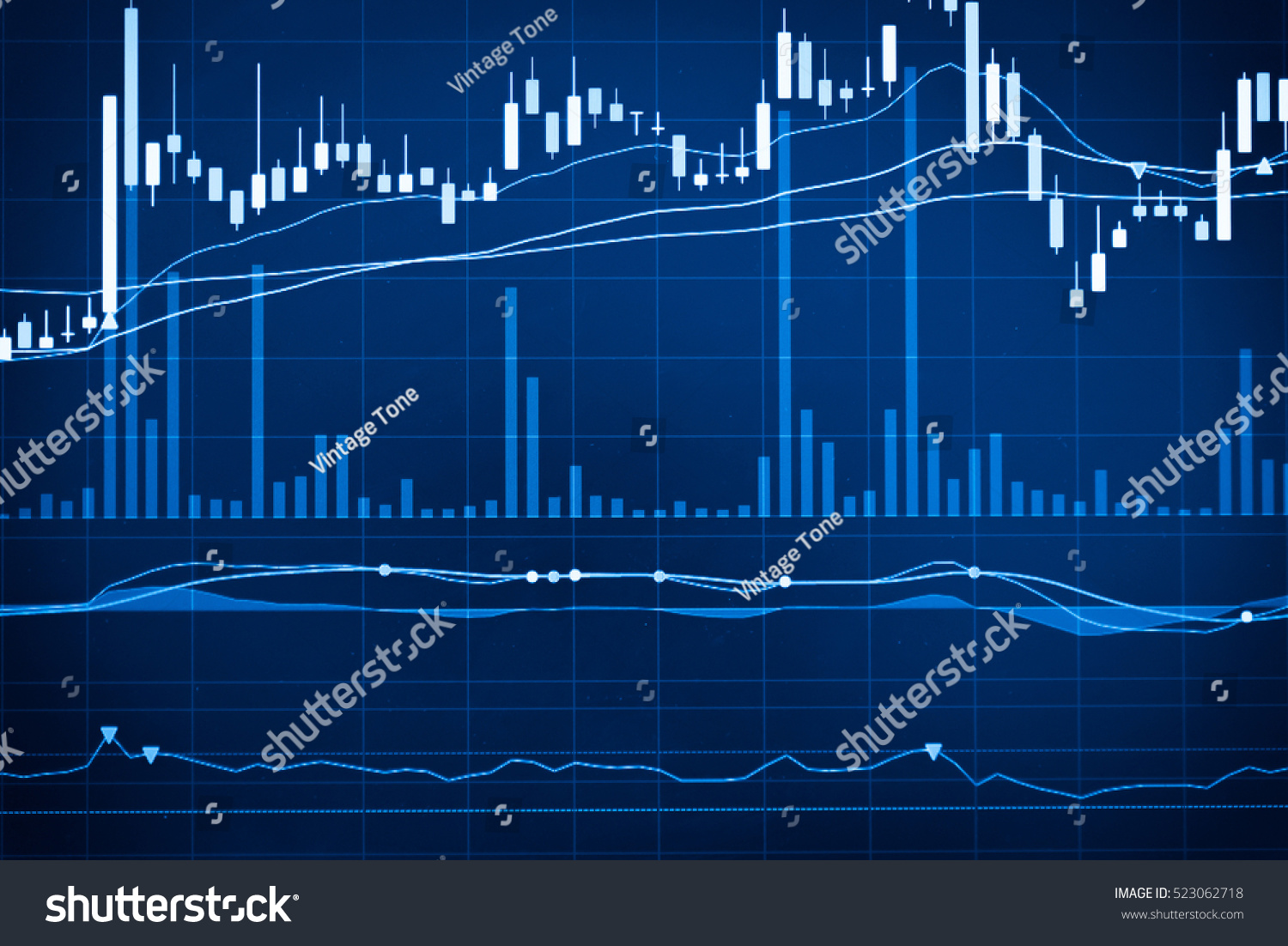 Display Stock Market Quotes Stock Market Stock Photo 523062718 ...