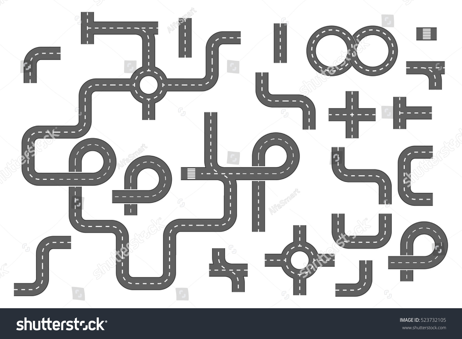 4,433 Road footpath vector Images, Stock Photos & Vectors | Shutterstock