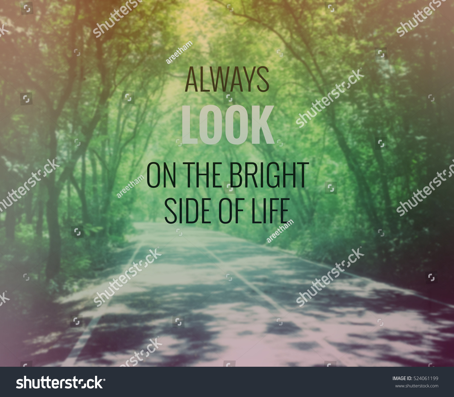 Always look. People always look on the Bright Side of Life. Staying on the Bright Side quote.