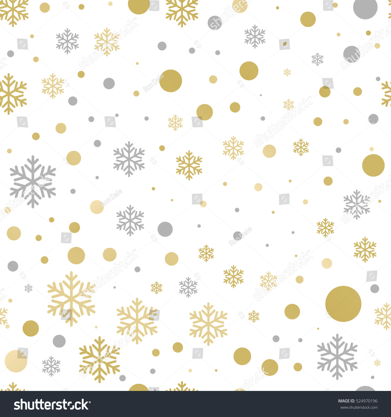 Vector Seamless Christmas Winter Pattern Winter Stock Vector (Royalty ...