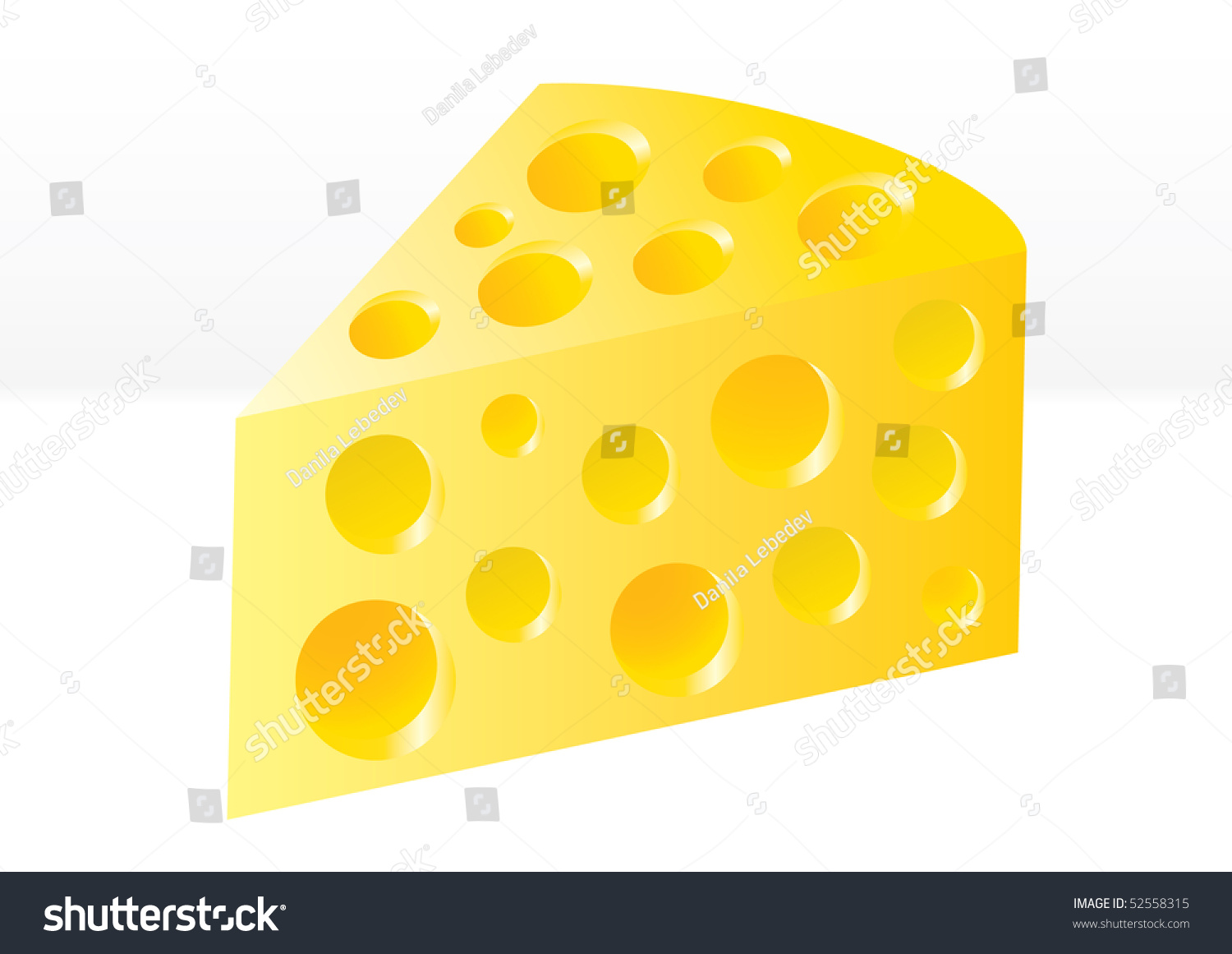 Пустотный рисунок сыра