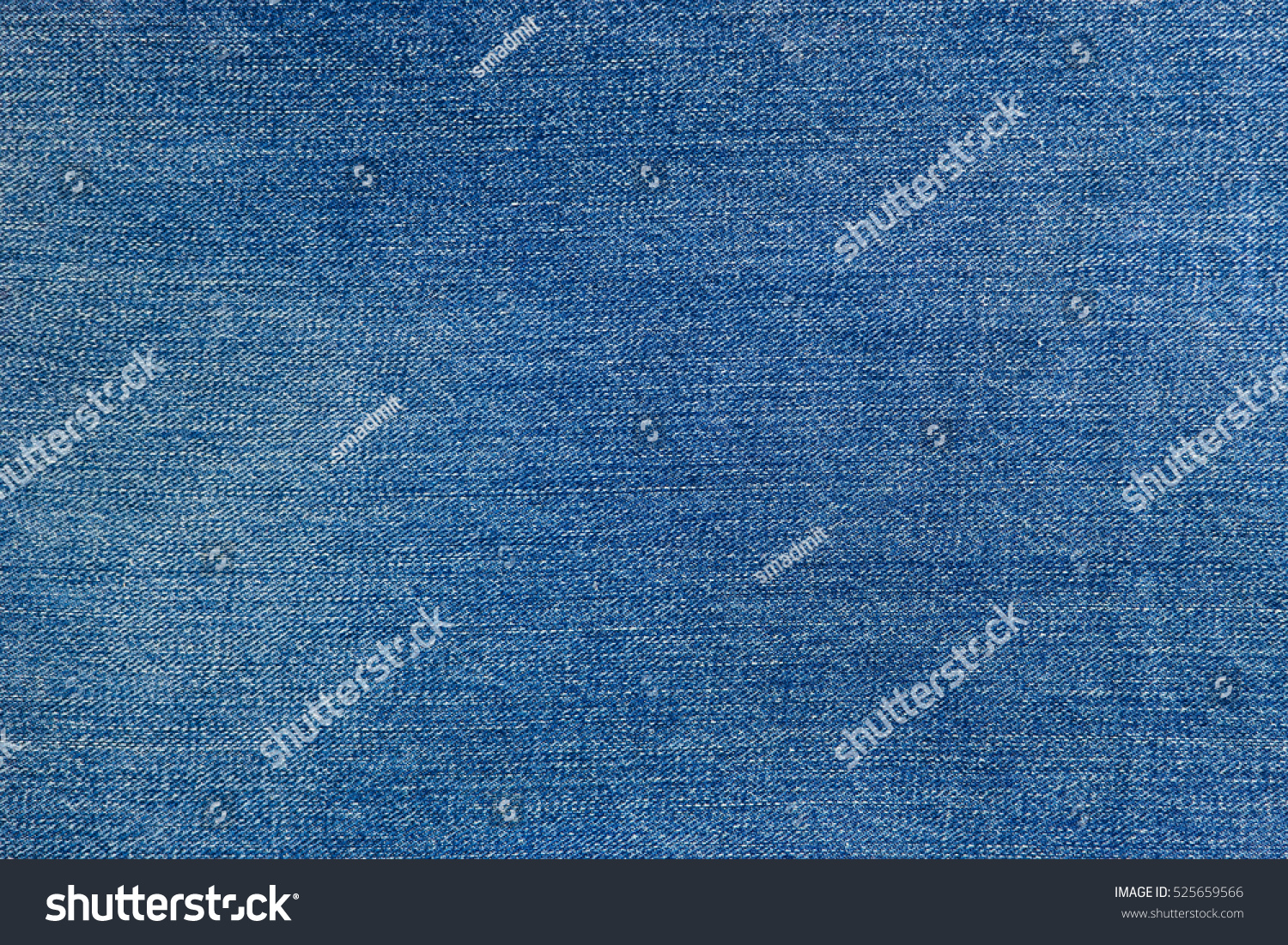 Horisontal Bright Blue Jeans Texture Denim Stock Photo 525659566 ...