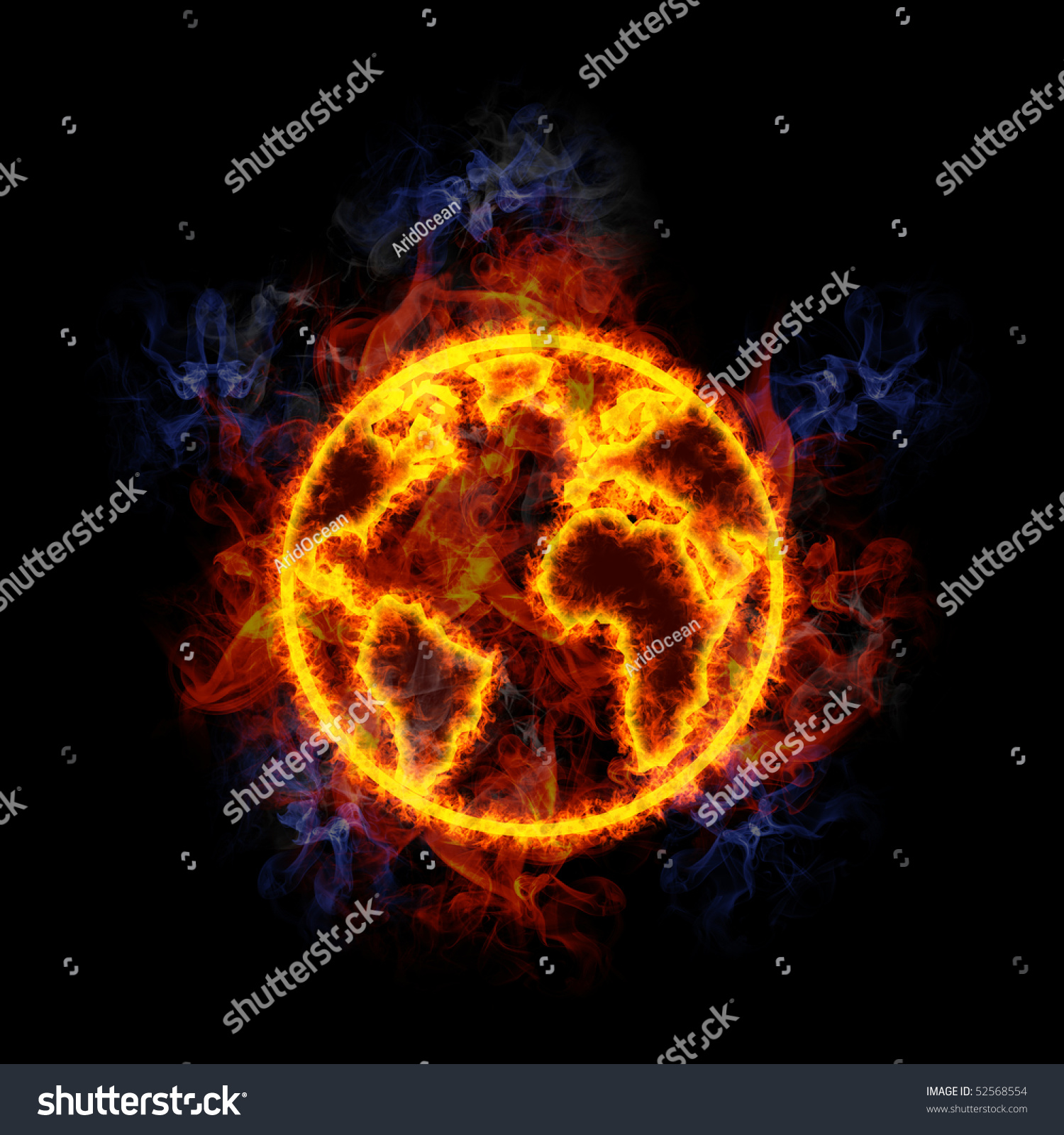 Earth flame