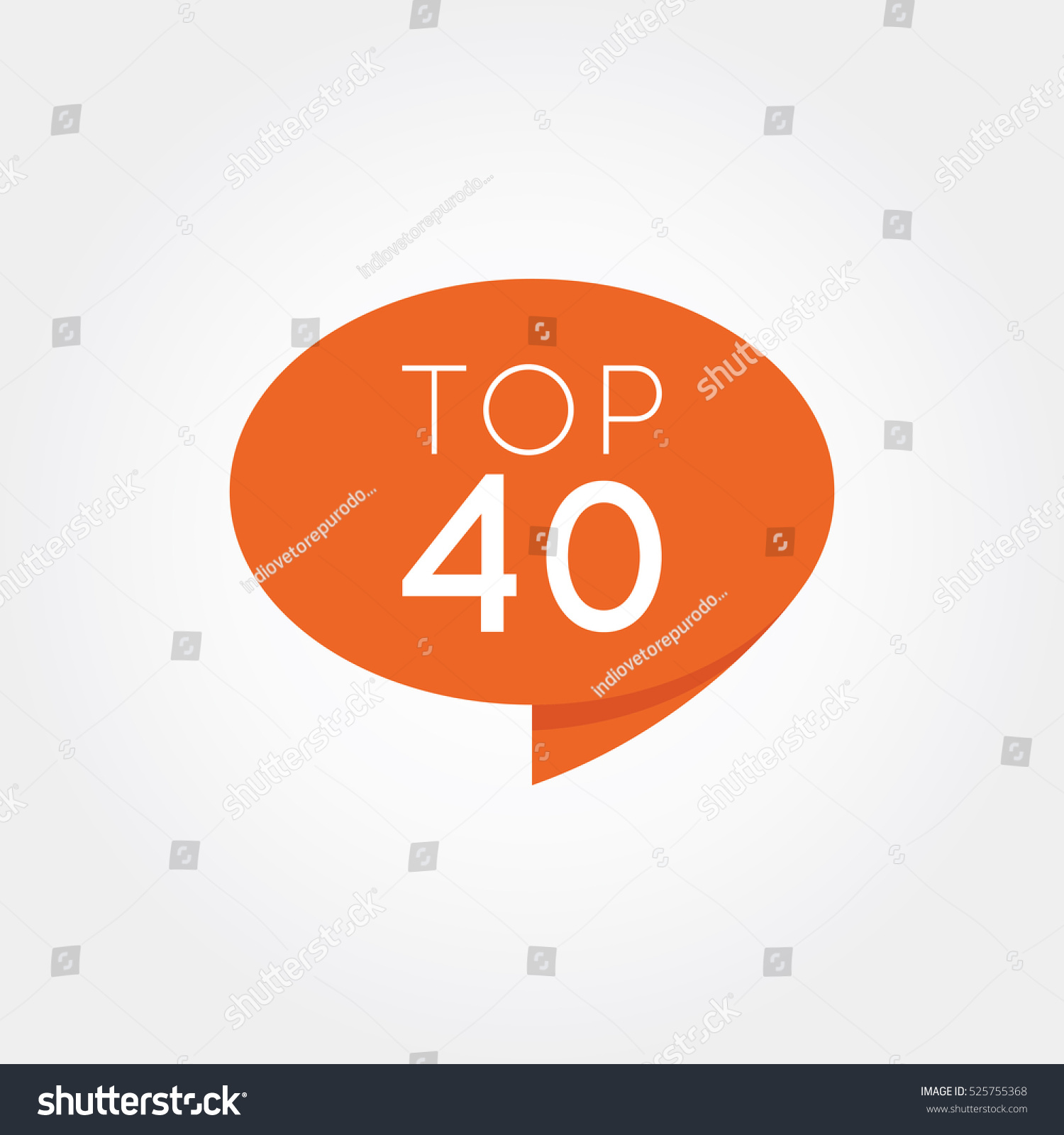 Top 40 Stock Vector (Royalty Free) 525755368 Shutterstock