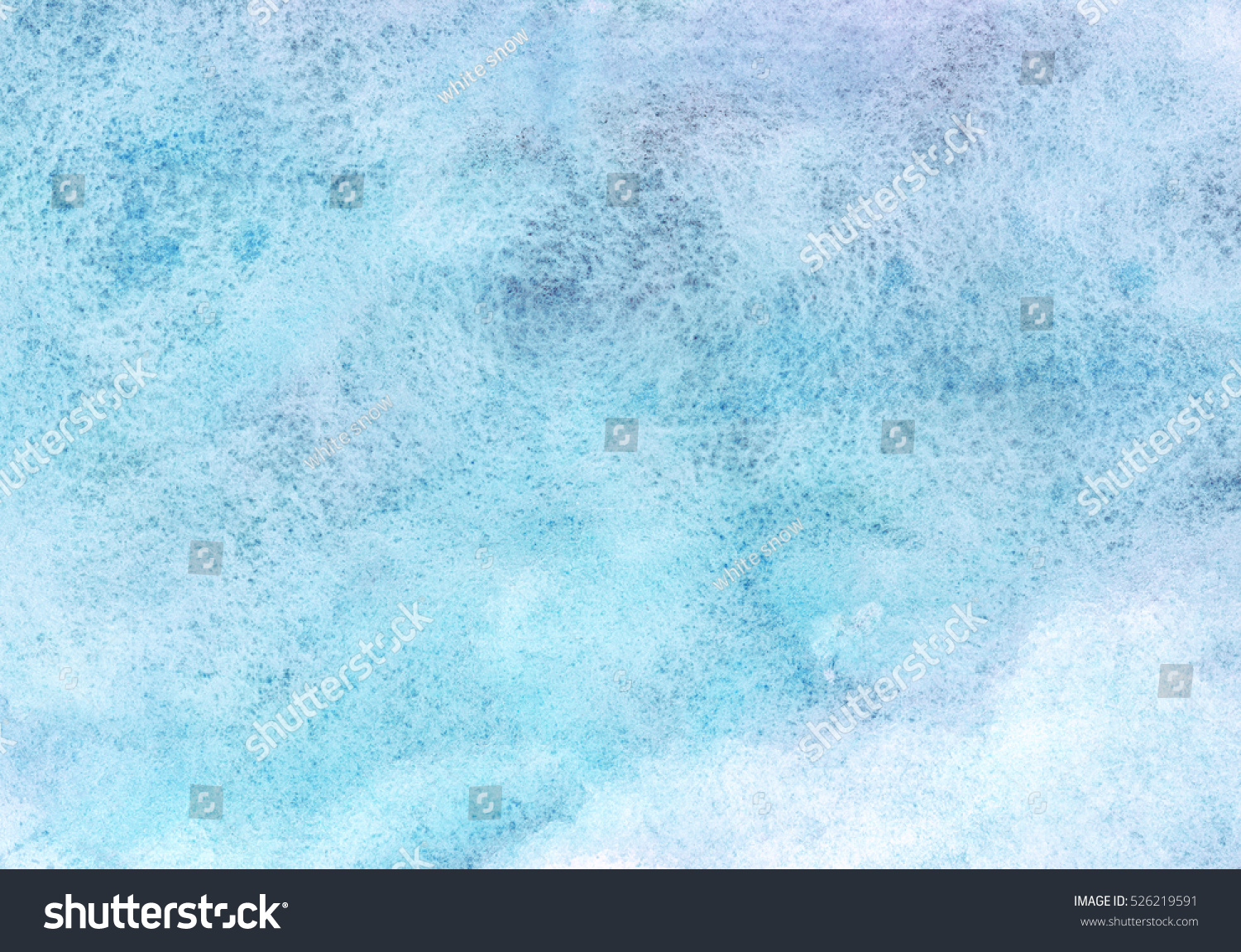 Light Blue Watercolor Background Shades Blue Stock Photo 526219591 ...