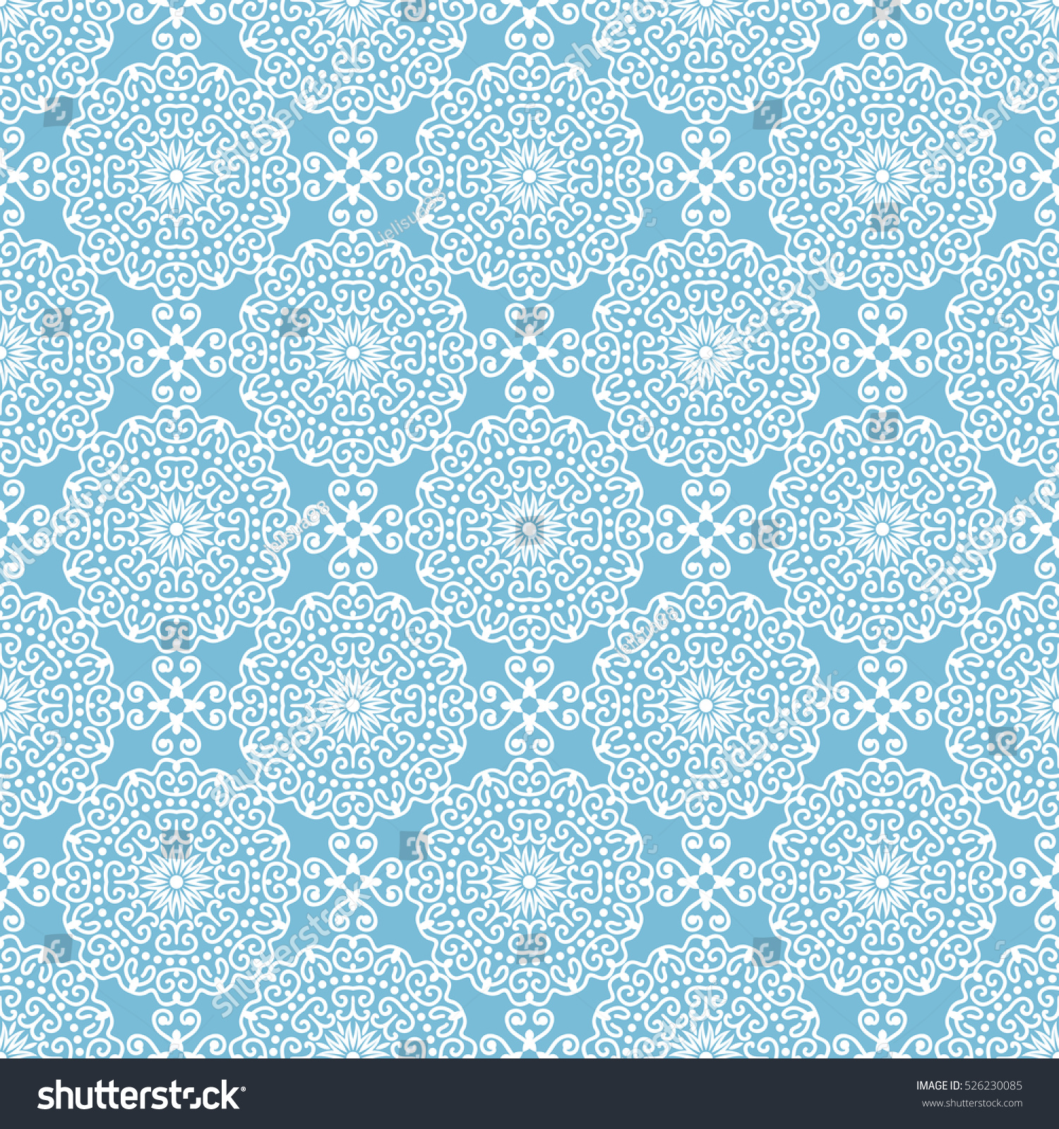 Indian Pattern Arabic Islamic Ethnic Oriental Stock Vector (Royalty ...