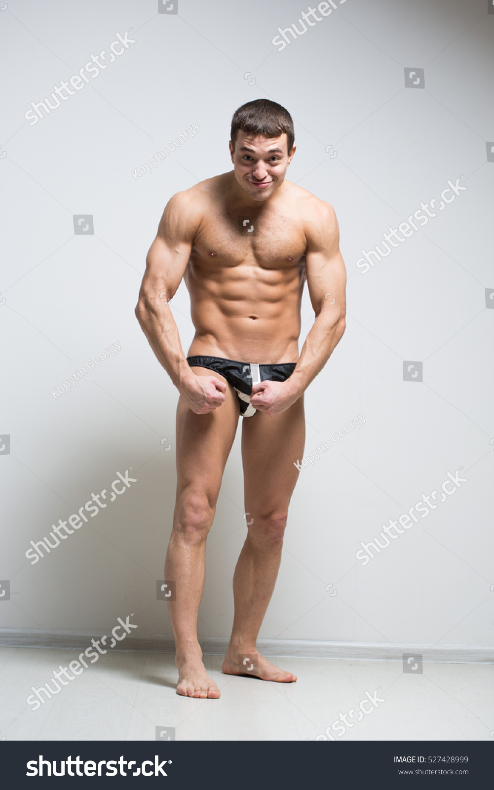 Sexy Very Muscular Male Model Underwear Stock Photo Shutterstock