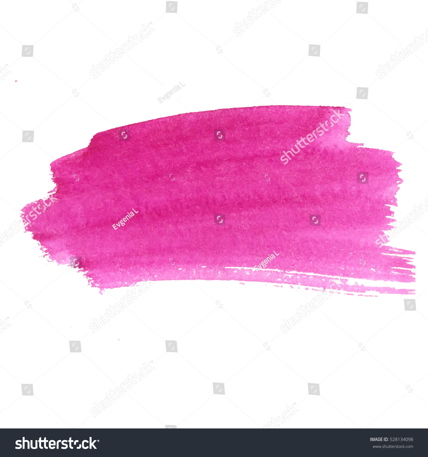 Abstract Watercolor Brush Strokes Painted Background Stock Vector ...