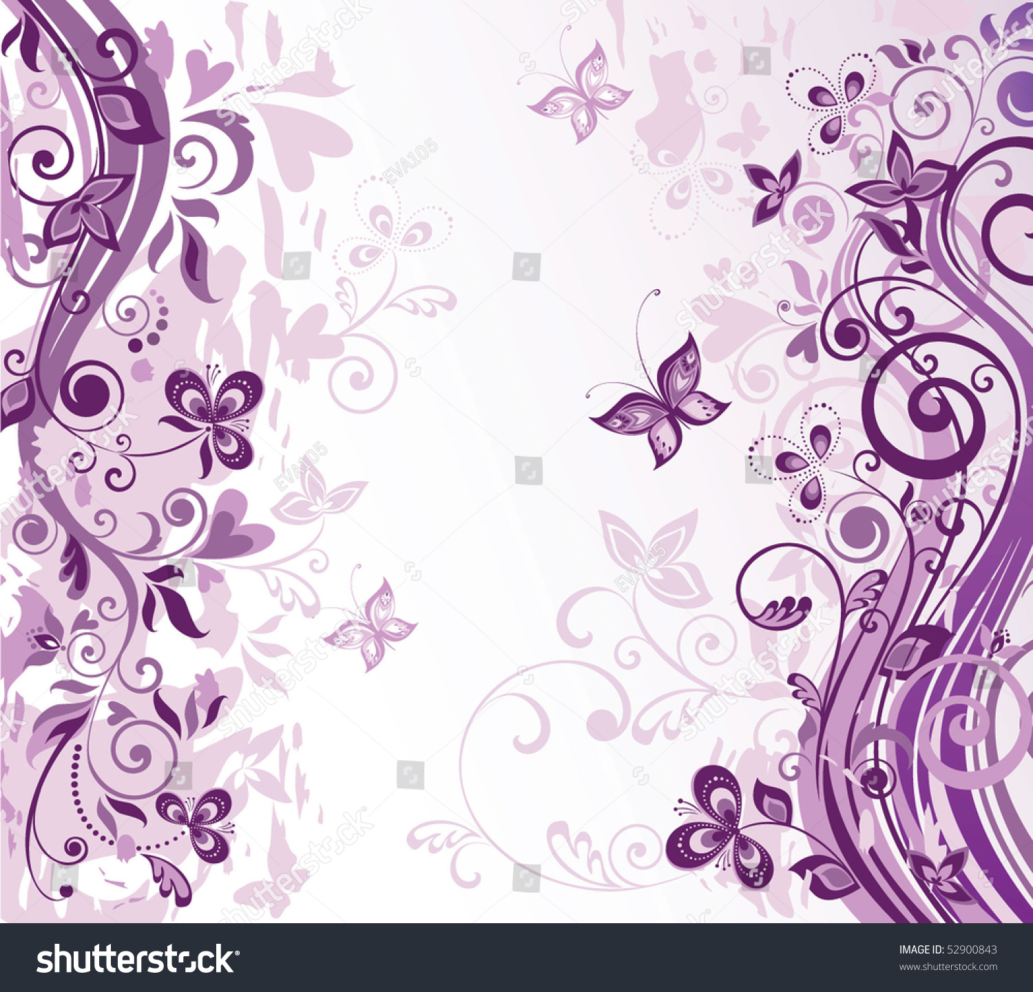 Фиолетовые узоры для фотошопа