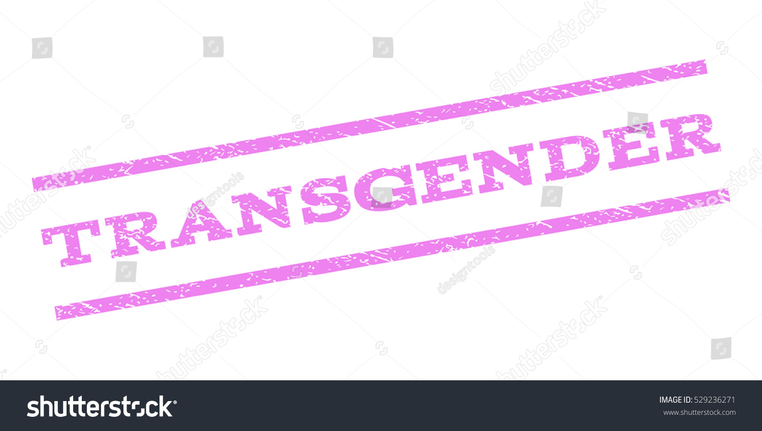 Transgender Watermark Stamp Text Caption Between Stock Vector (Royalty ...