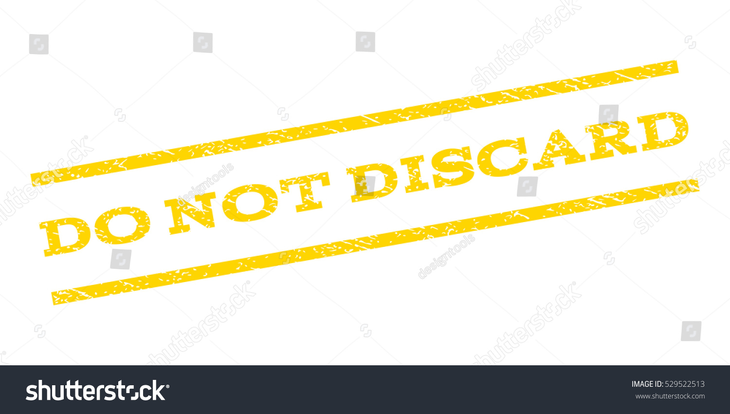 Do Not Discard Watermark Stamp Text Stock Vector (Royalty Free
