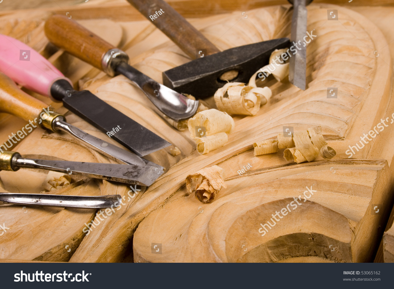 Резьба по дереву процесс инструменты