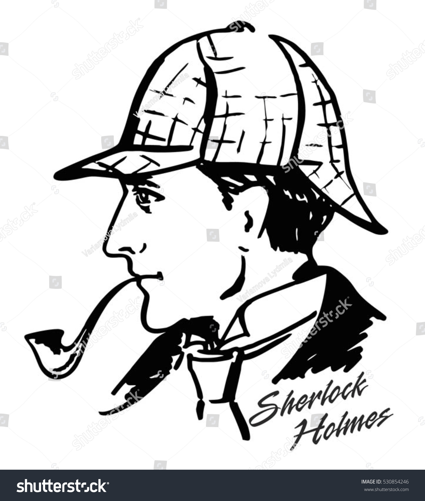 818 Sherlock holmes drawing Images, Stock Photos & Vectors Shutterstock