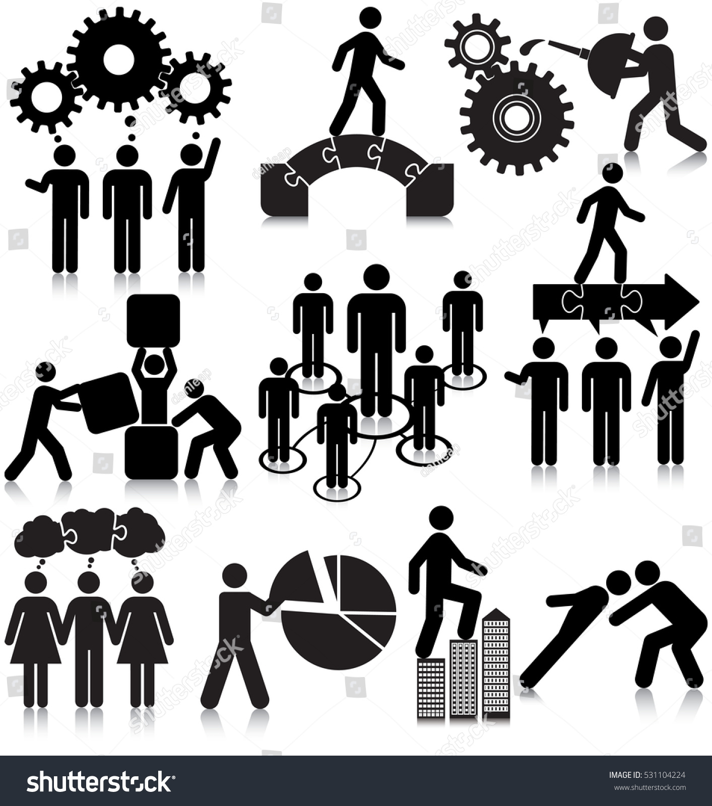 Problem Solving Stock Vector (Royalty Free) 531104224 | Shutterstock