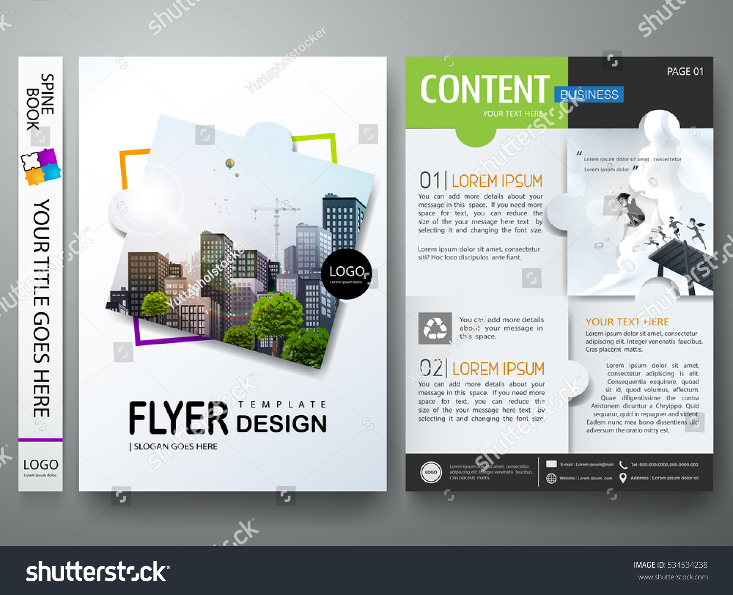 Brochure Design Template Vector Flyers Annual Stock Vector Royalty   Stock Vector Brochure Design Template Vector Flyers Annual Report Business Magazine Poster And Portfolio Flat 534534238 