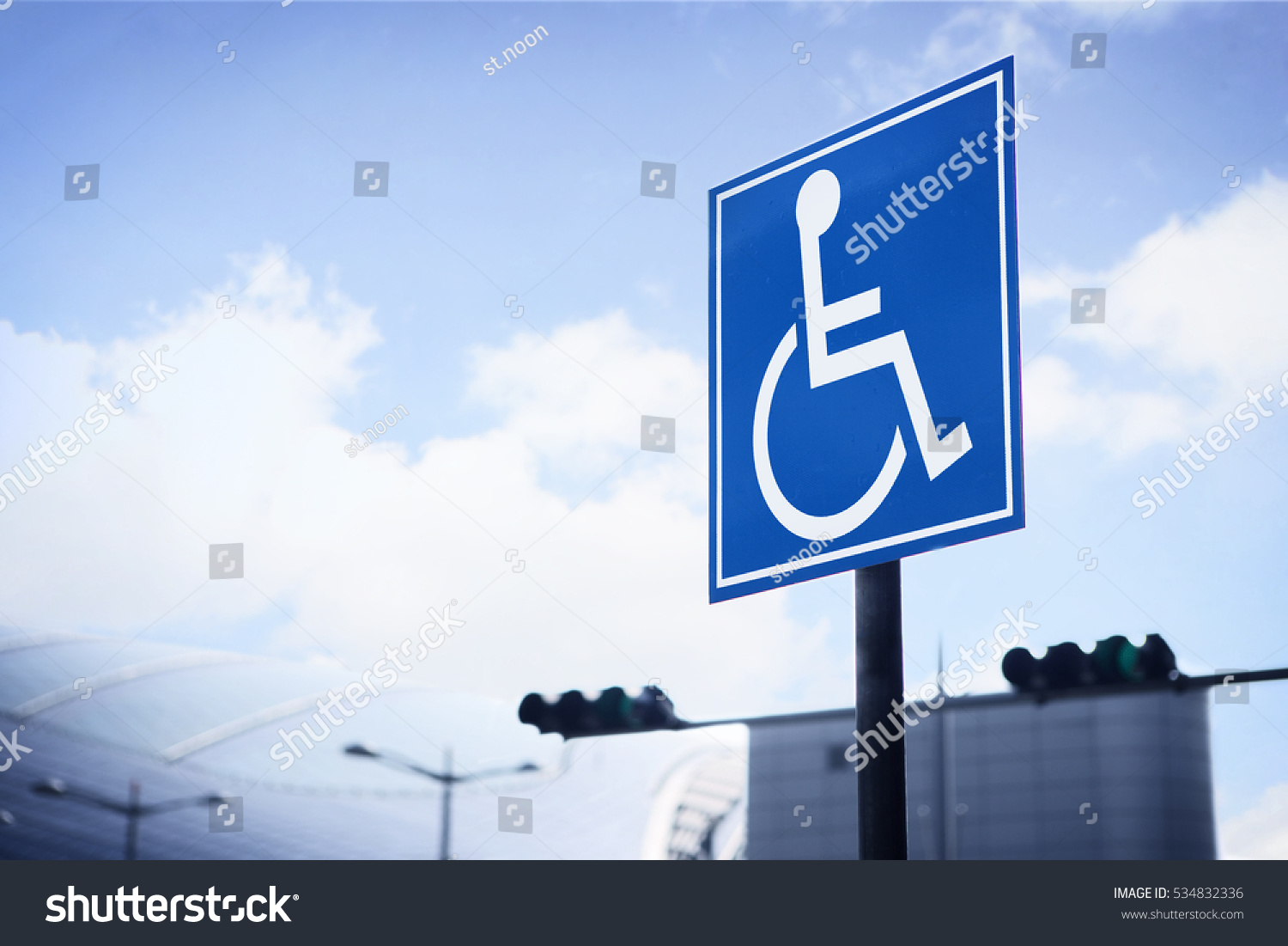 Reserved Parking Handicapped Only Sign Stock Photo 534832336 | Shutterstock