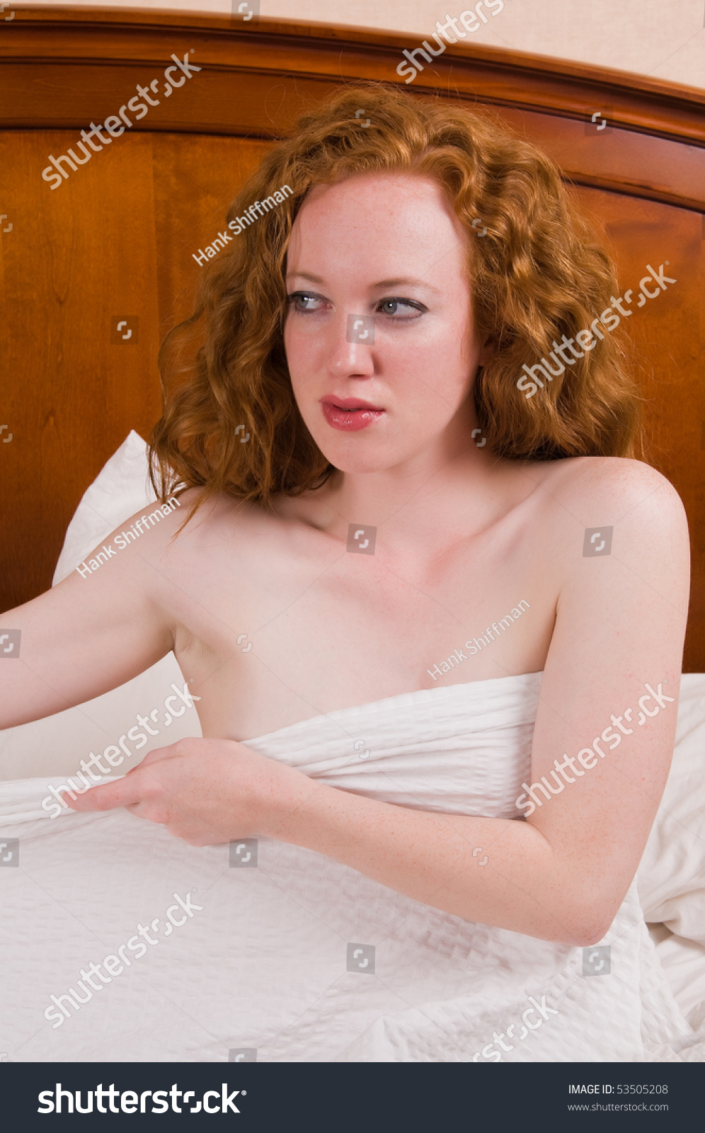 Nude Pale Redhead